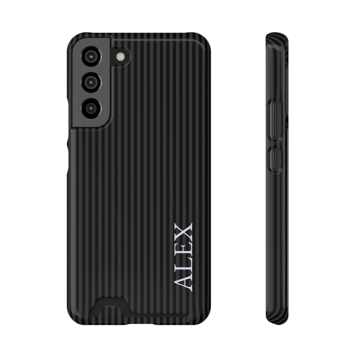 P144 - Slim Card Holder Phone Case - Personalized