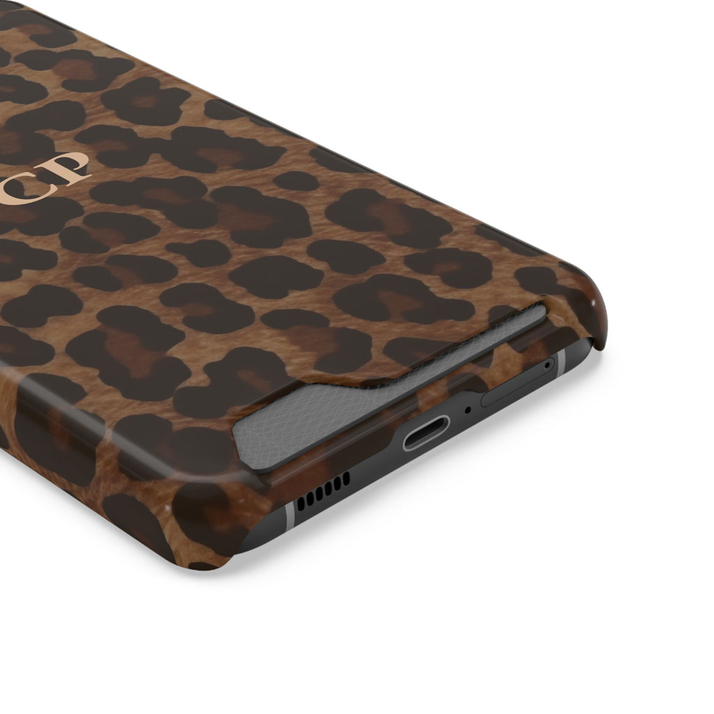 Monogram Phone Case With Card Holder Personalized