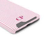 Monogram Phone Case With Card Holder Personalized