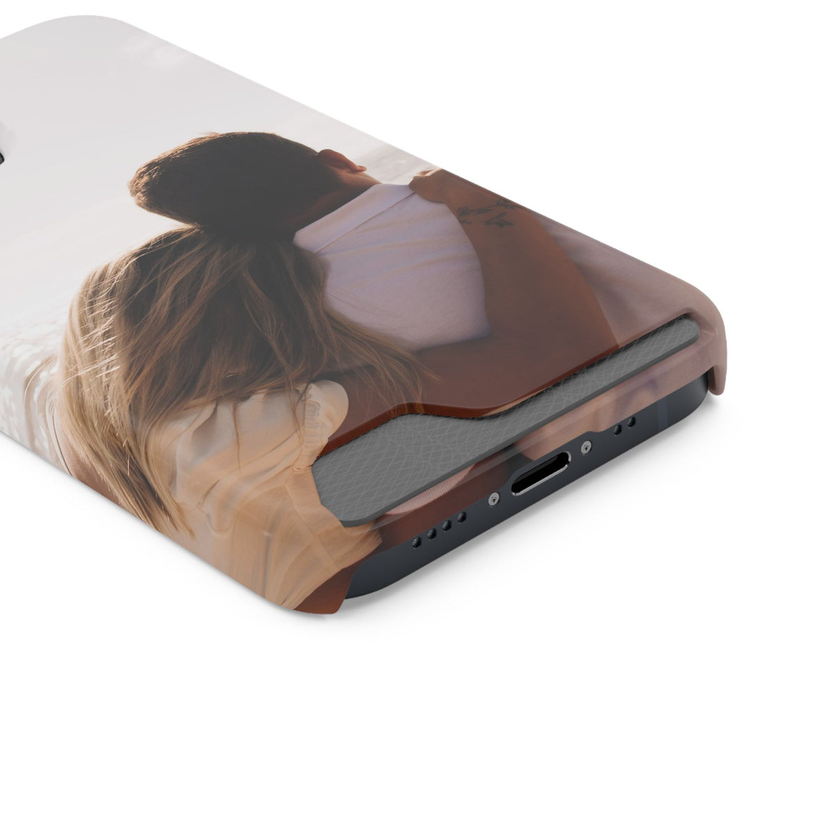 Personalised Photo Phone Case With Card Holder Personalized