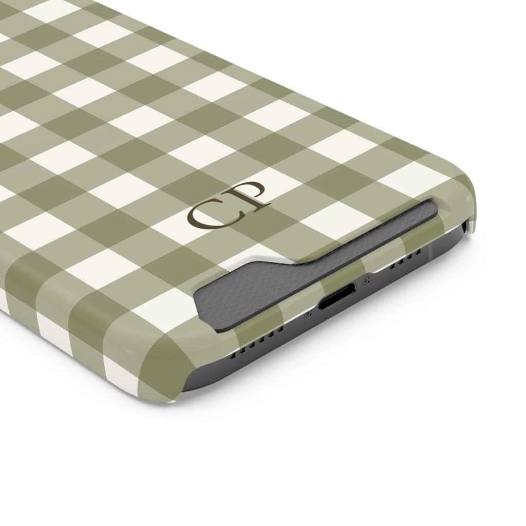 P139 - Slim Card Holder Phone Case - Personalized