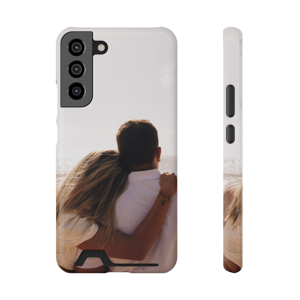 Personalised Photo Phone Case With Card Holder Personalized