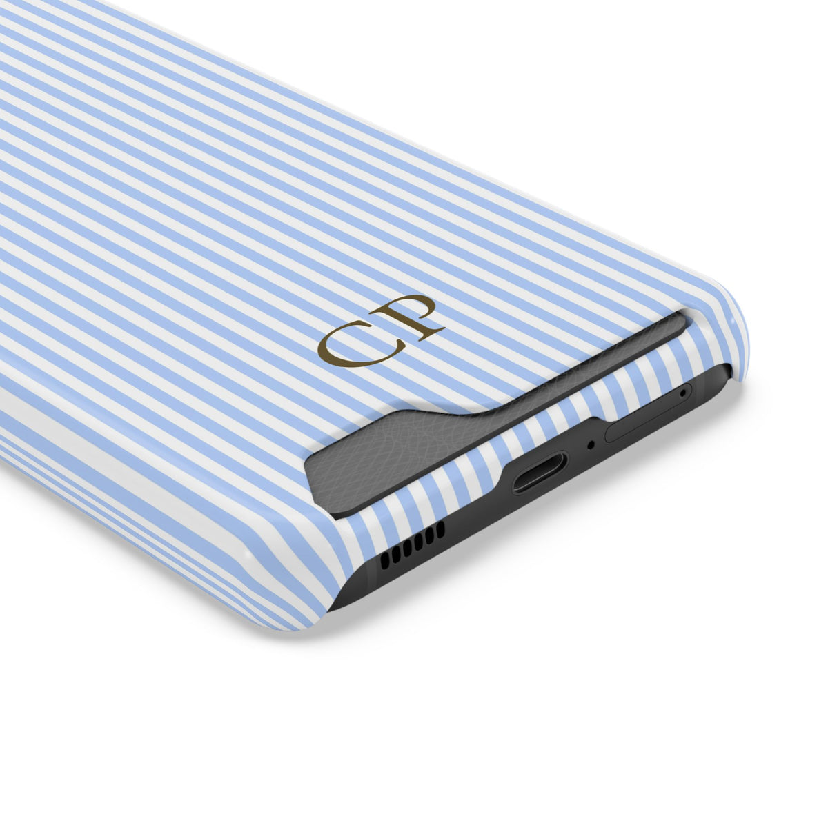 Monogram Phone Case With Card Holder Personalized