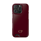 Monogram Phone Case With Card Holder Personalized