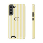 Monogram Phone Case With Card Holder Personalized