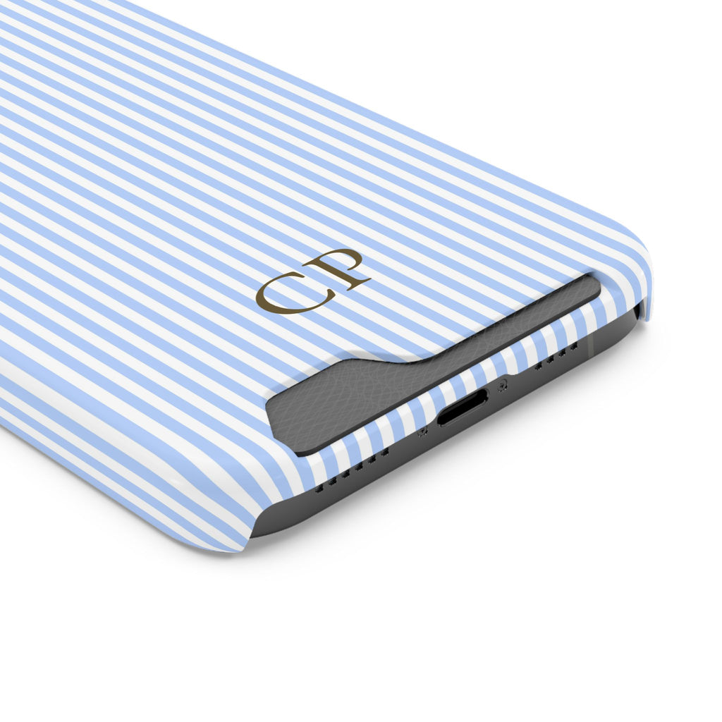 Monogram Phone Case With Card Holder Personalized