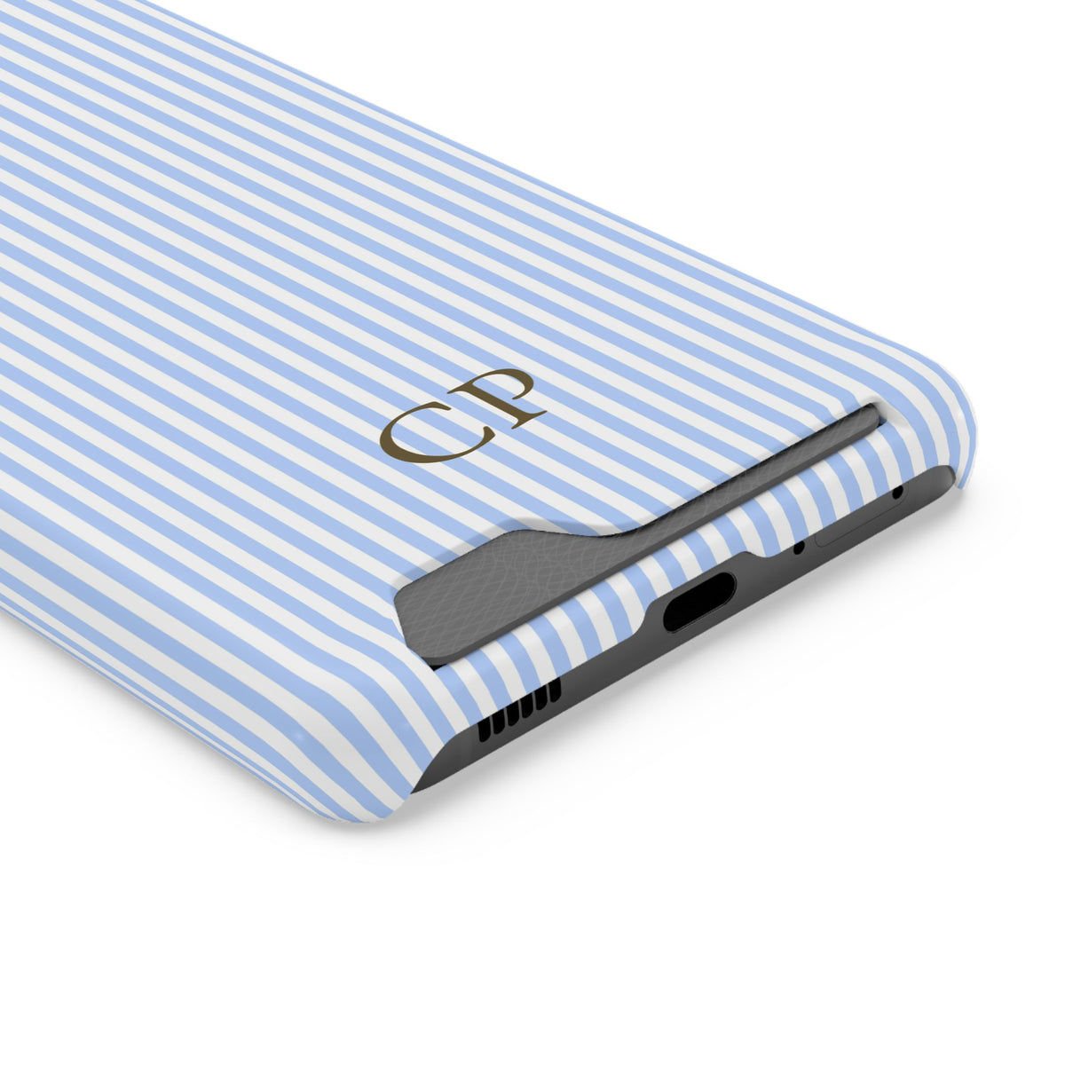 Monogram Phone Case With Card Holder Personalized
