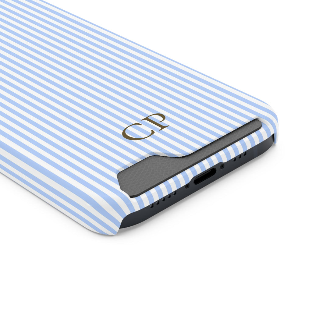 Monogram Phone Case With Card Holder Personalized