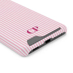 Monogram Phone Case With Card Holder Personalized