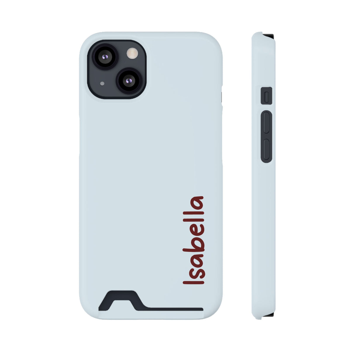 P145 - Slim Card Holder Phone Case - Personalized