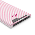 Monogram Phone Case With Card Holder Personalized