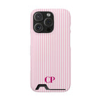 Monogram Phone Case With Card Holder Personalized