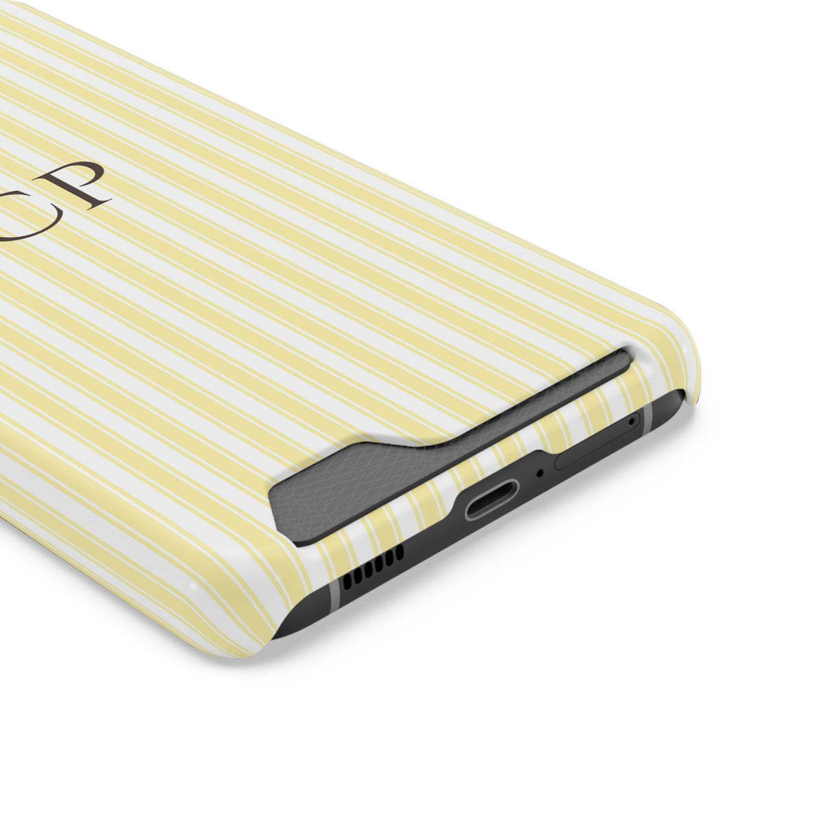 Monogram Phone Case With Card Holder Personalized