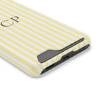 Monogram Phone Case With Card Holder Personalized