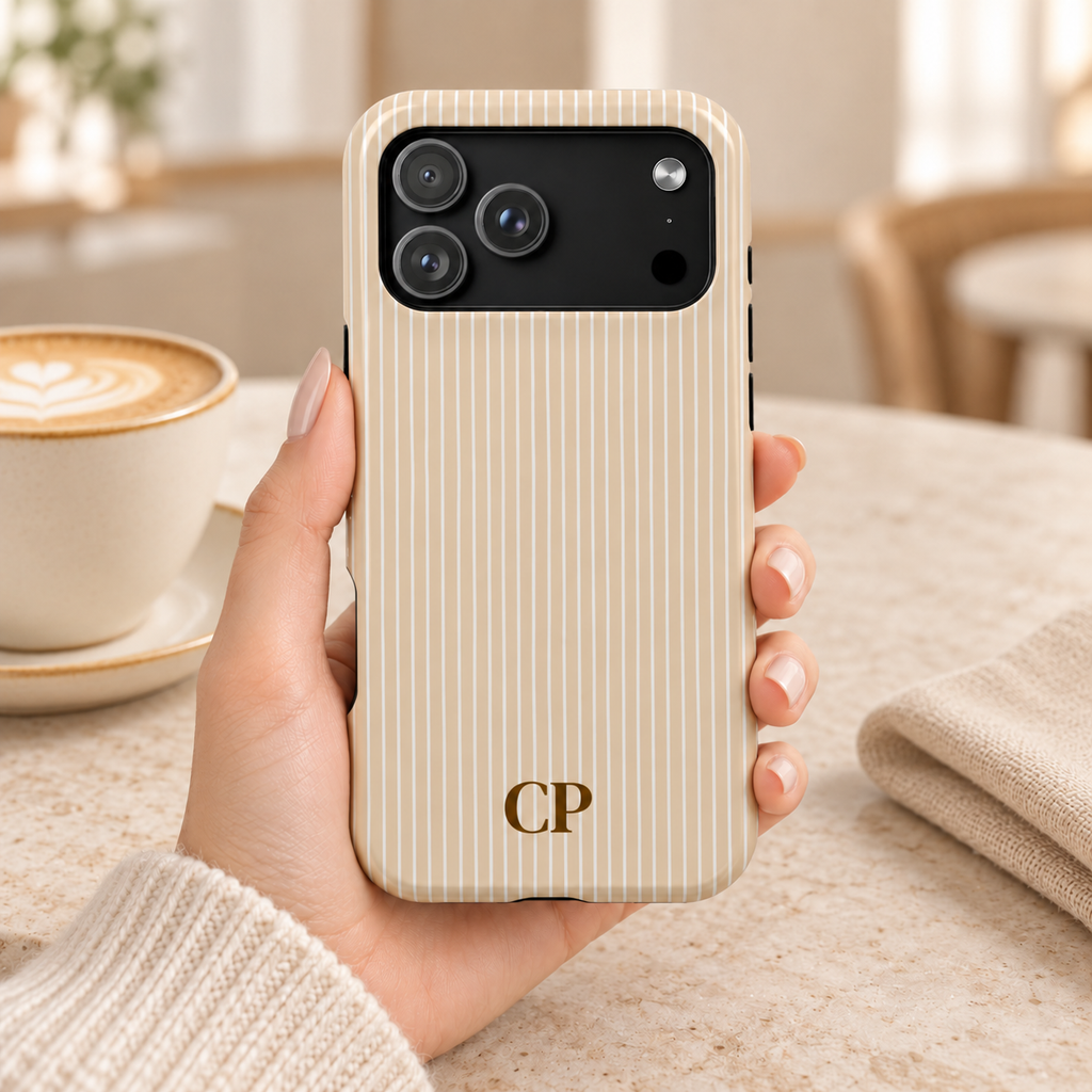 Monogram Impact Resistant Case Personalized