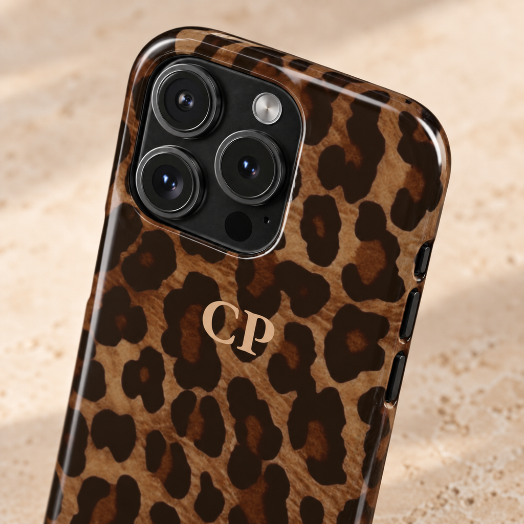 Monogram Magnetic Impact Resistant Case Personalized