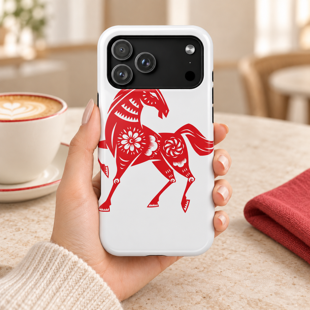 Monogram Impact Resistant Case Personalized