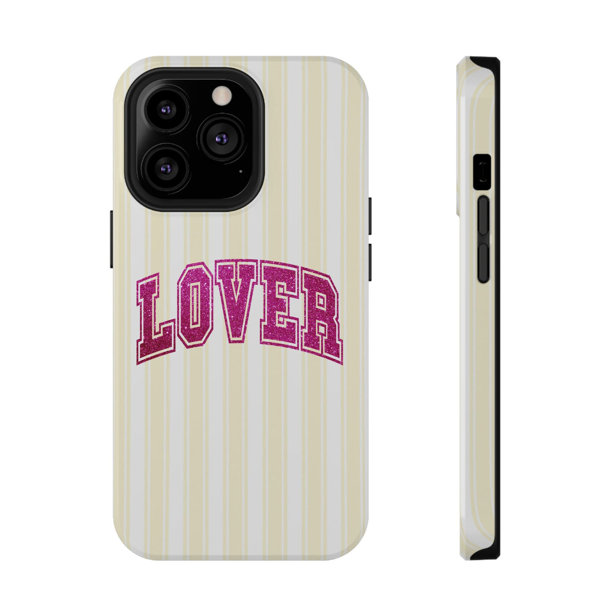 Lover Varsity protective phone case for iPhone 13 Pro, glossy finish