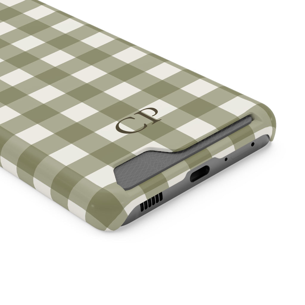 P139 - Slim Card Holder Phone Case - Personalized