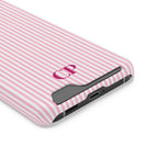 Monogram Phone Case With Card Holder Personalized