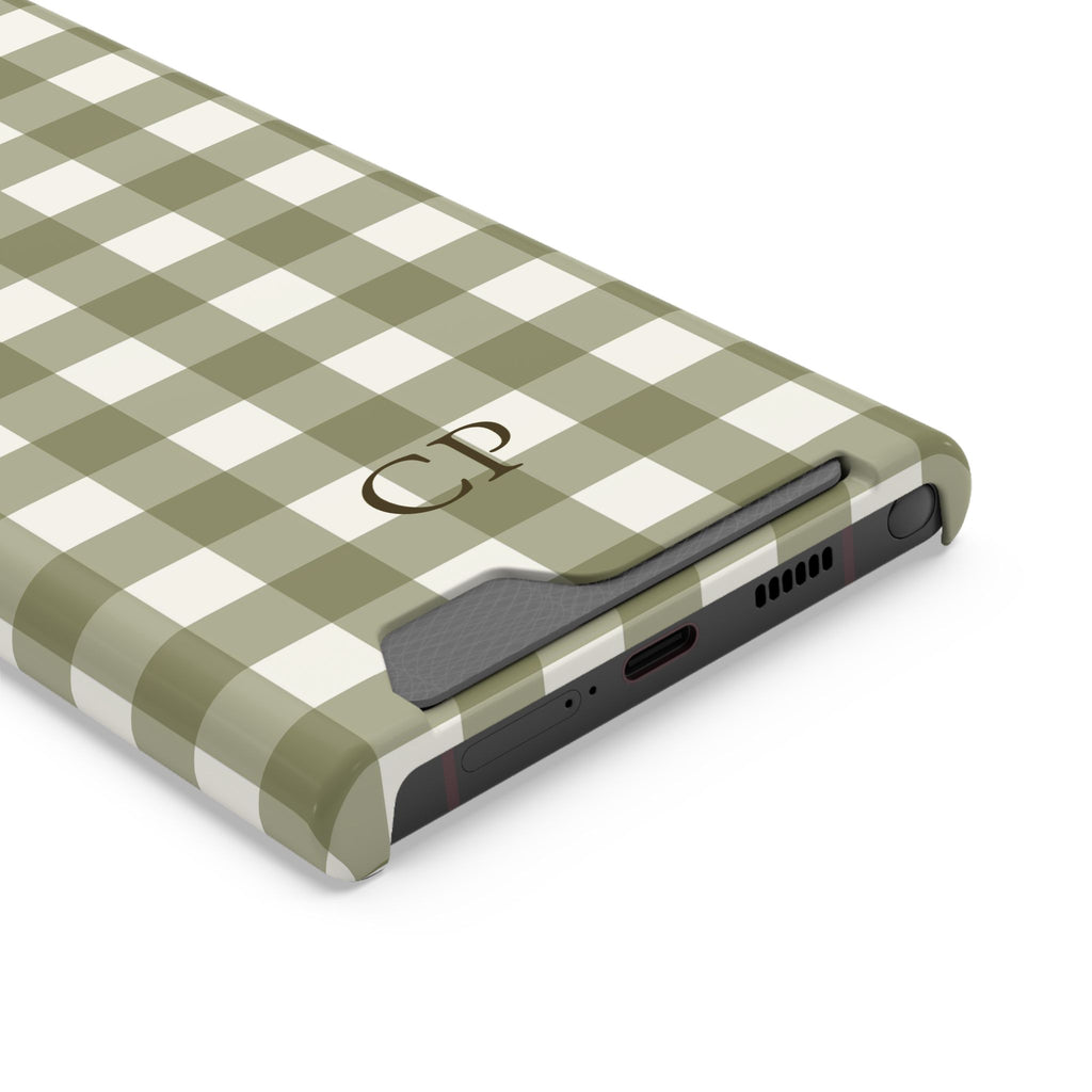 P139 - Slim Card Holder Phone Case - Personalized