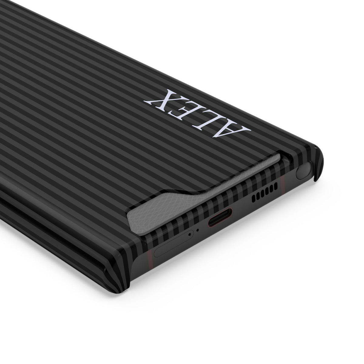 P144 - Slim Card Holder Phone Case - Personalized