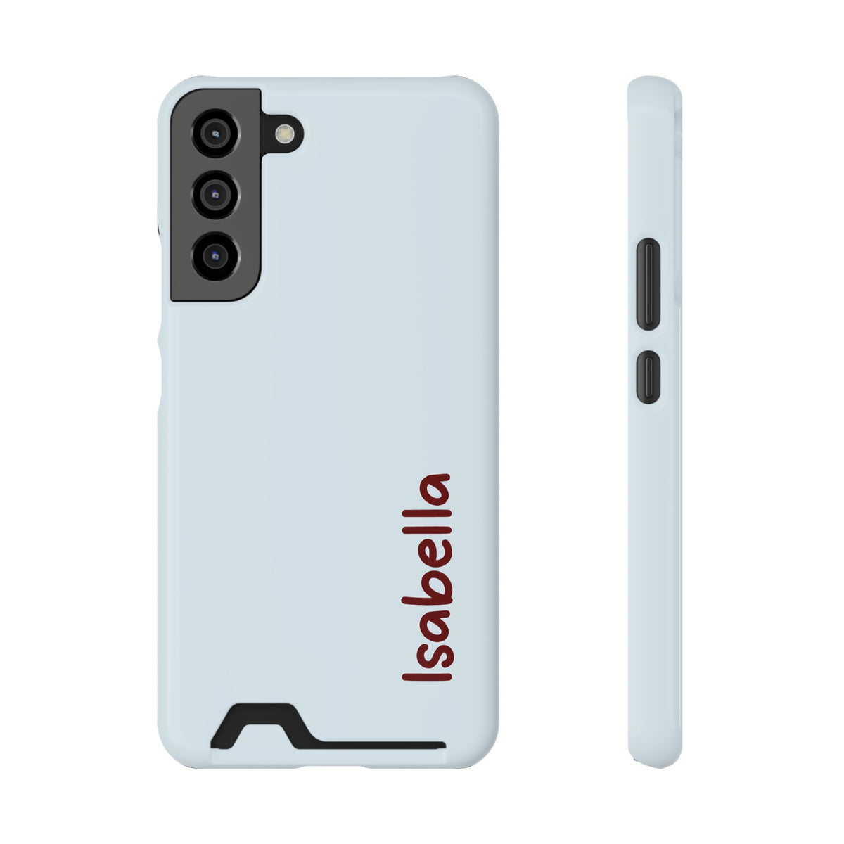 P145 - Slim Card Holder Phone Case - Personalized