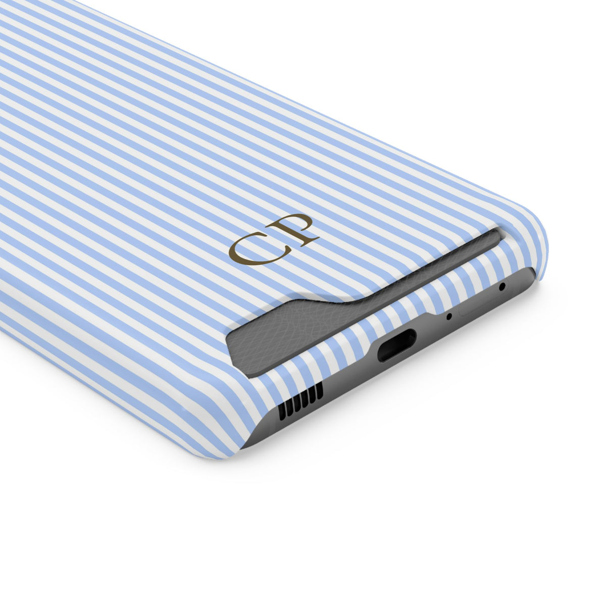 Monogram Phone Case With Card Holder Personalized