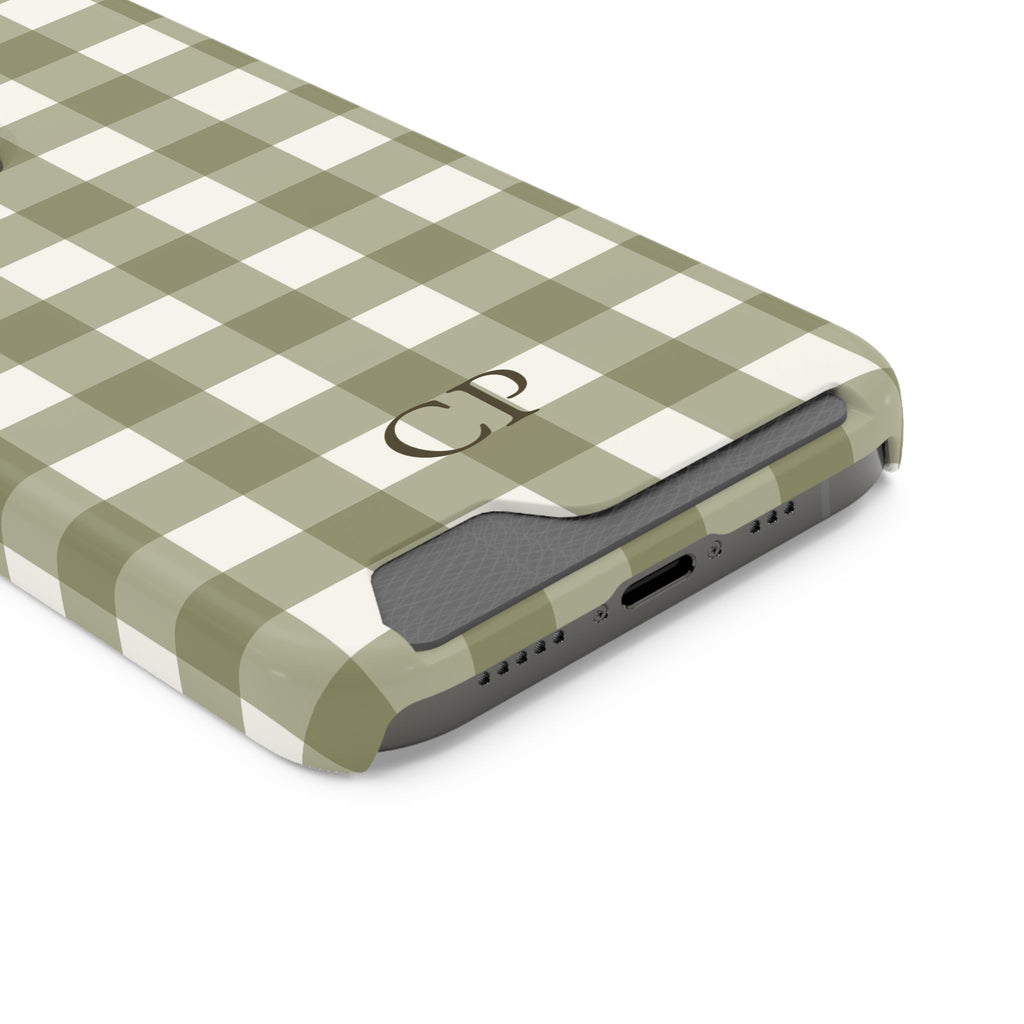 P139 - Slim Card Holder Phone Case - Personalized