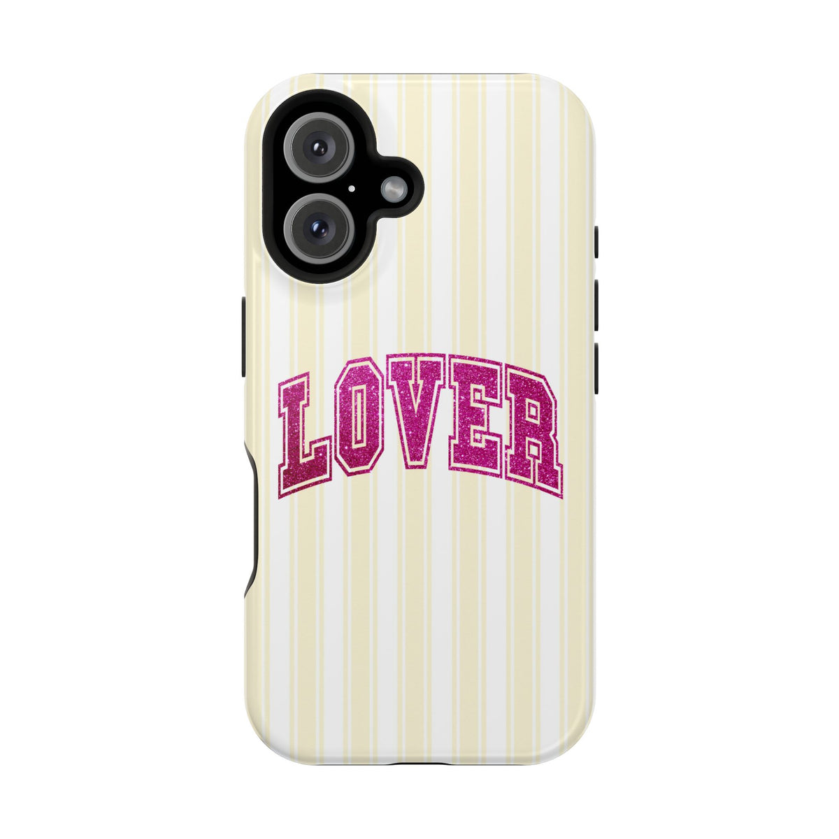 Lover Varsity MagSafe case for iPhone 16, glossy finish