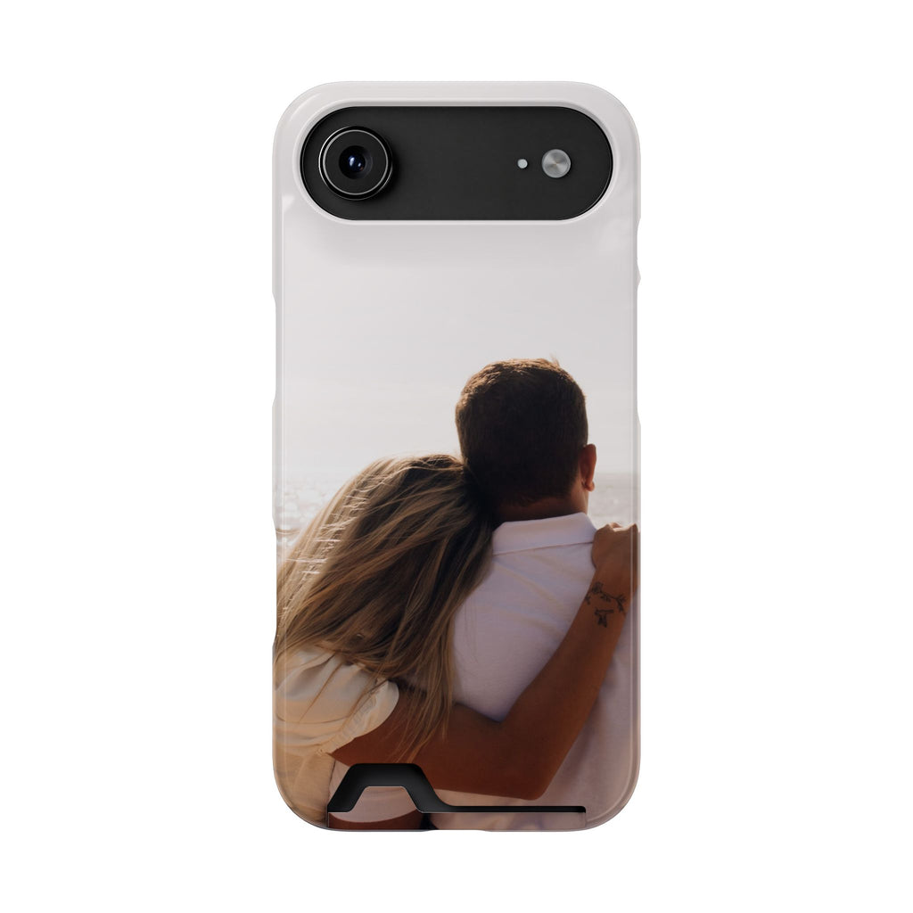 Personalised Photo Phone Case With Card Holder Personalized