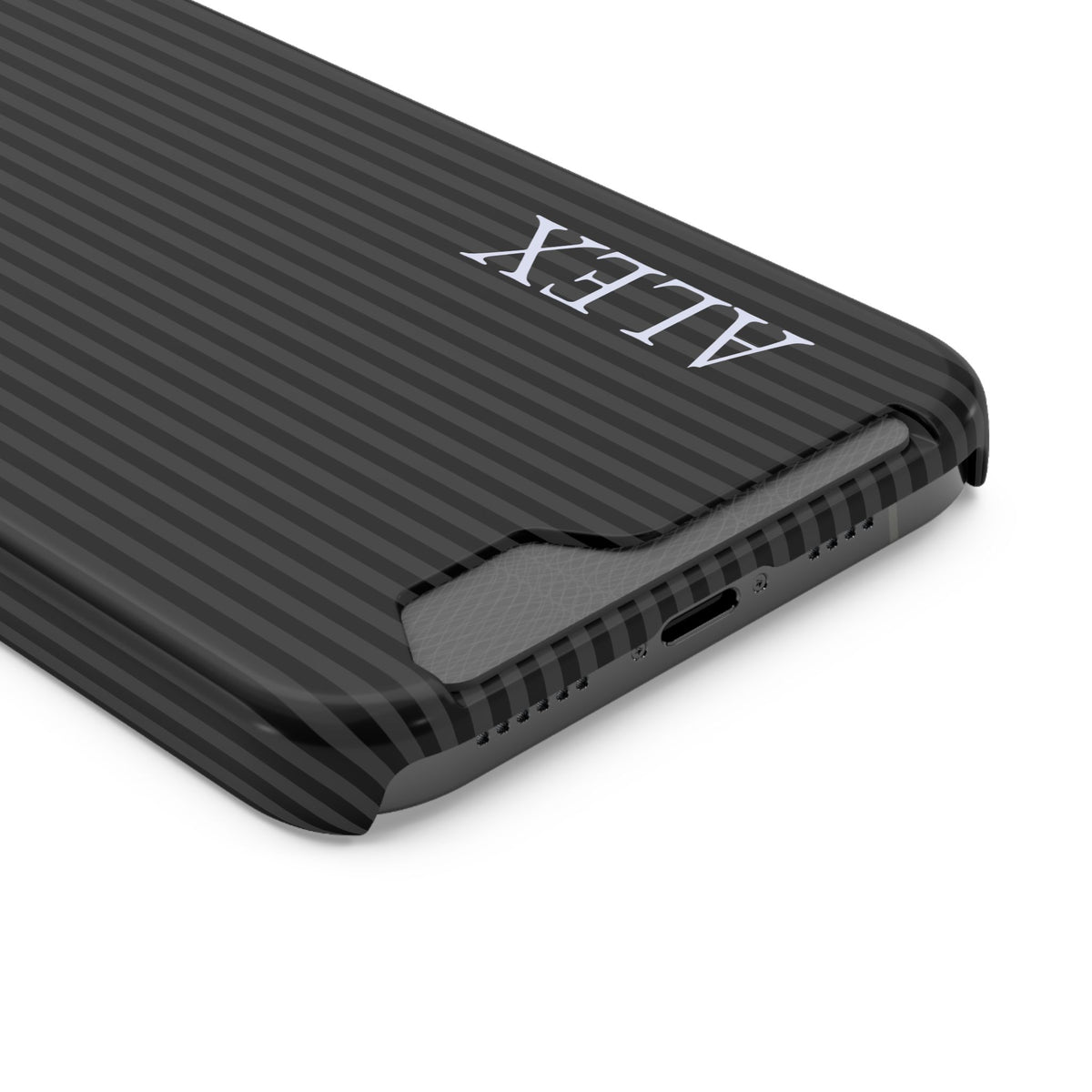 P144 - Slim Card Holder Phone Case - Personalized