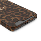 Monogram Phone Case With Card Holder Personalized
