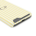 Monogram Phone Case With Card Holder Personalized