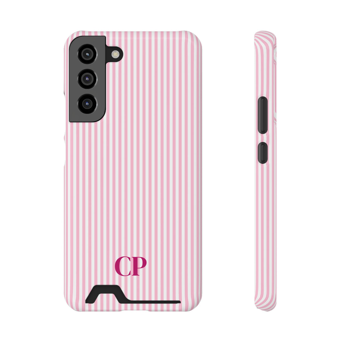 Monogram Phone Case With Card Holder Personalized