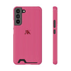 Monogram Phone Case With Card Holder Personalized