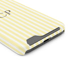 Monogram Phone Case With Card Holder Personalized
