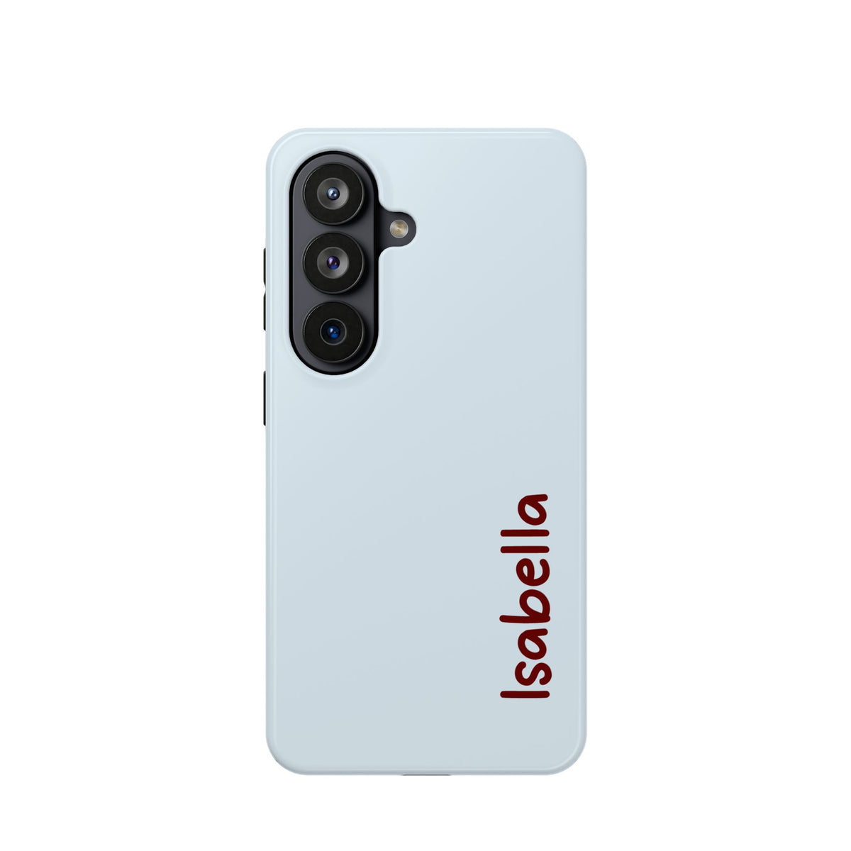 Baby Blue Name Magnetic Impact Resistant Case Personalized