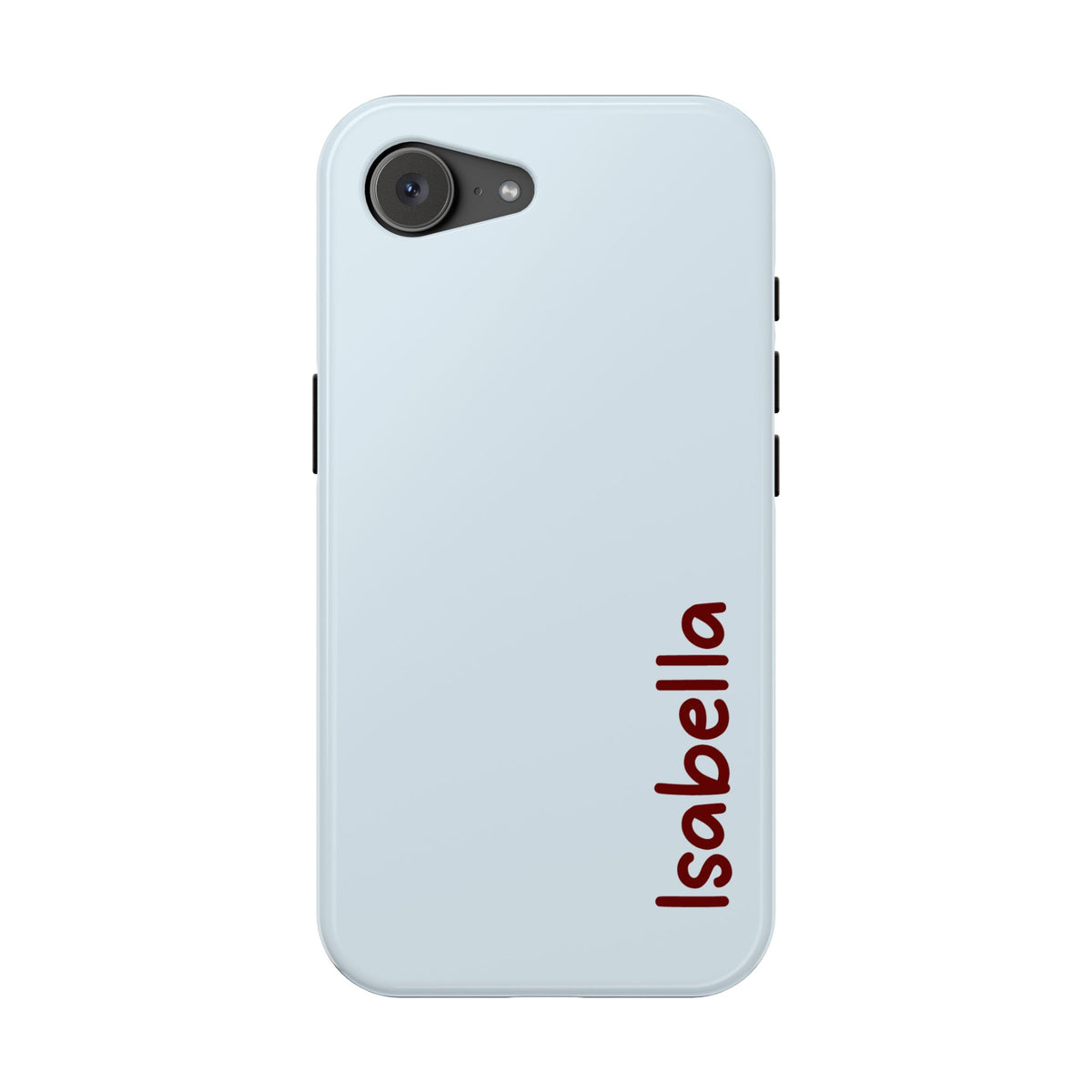 Baby Blue Name Magnetic Impact Resistant Case Personalized