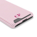 Monogram Phone Case With Card Holder Personalized