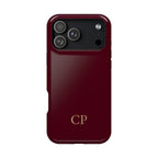 Monogram Impact Resistant Case Personalized
