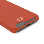 Monogram Phone Case With Card Holder Personalized