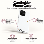 Phone case with card holder, product information