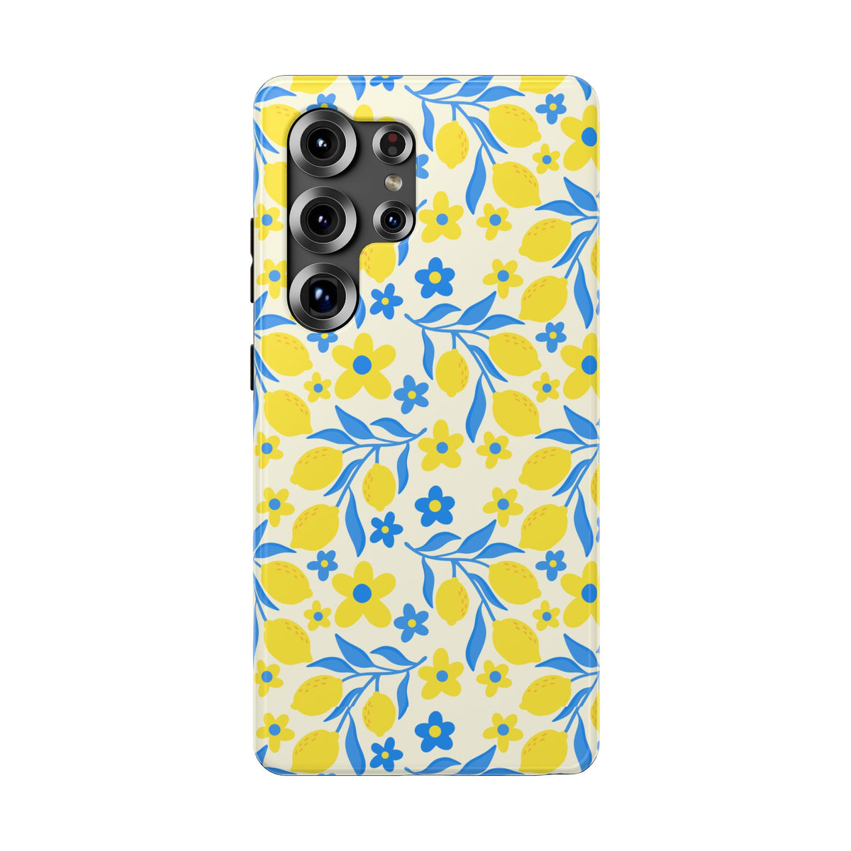 Amalfi Lemon protective phone case for Samsung Galaxy S25 Ultra, glossy finish