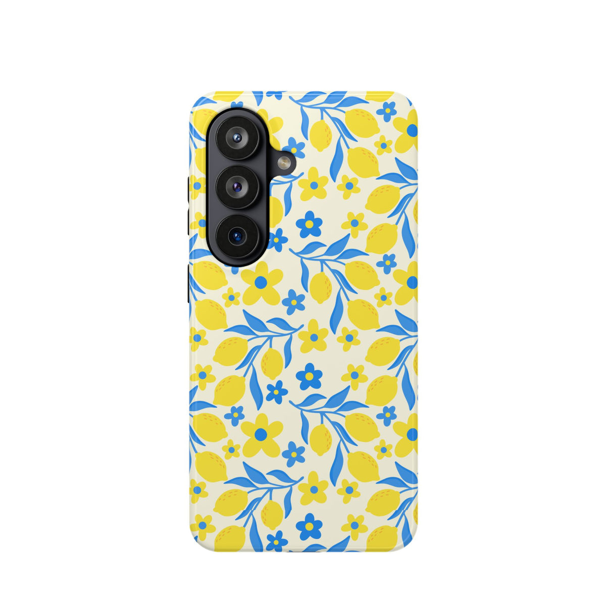 Amalfi Lemon protective phone case for Samsung Galaxy S26, glossy finish