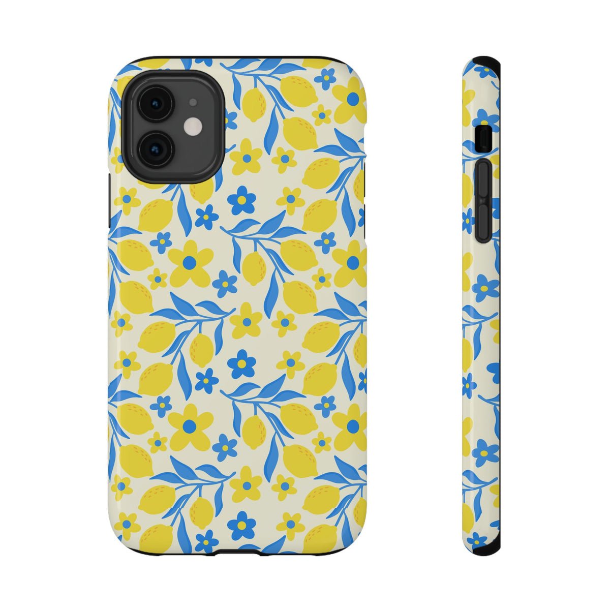 Amalfi Lemon protective phone case for iPhone 11, glossy finish