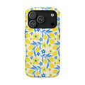 Amalfi Lemon MagSafe case for iPhone 18 Pro, glossy finish