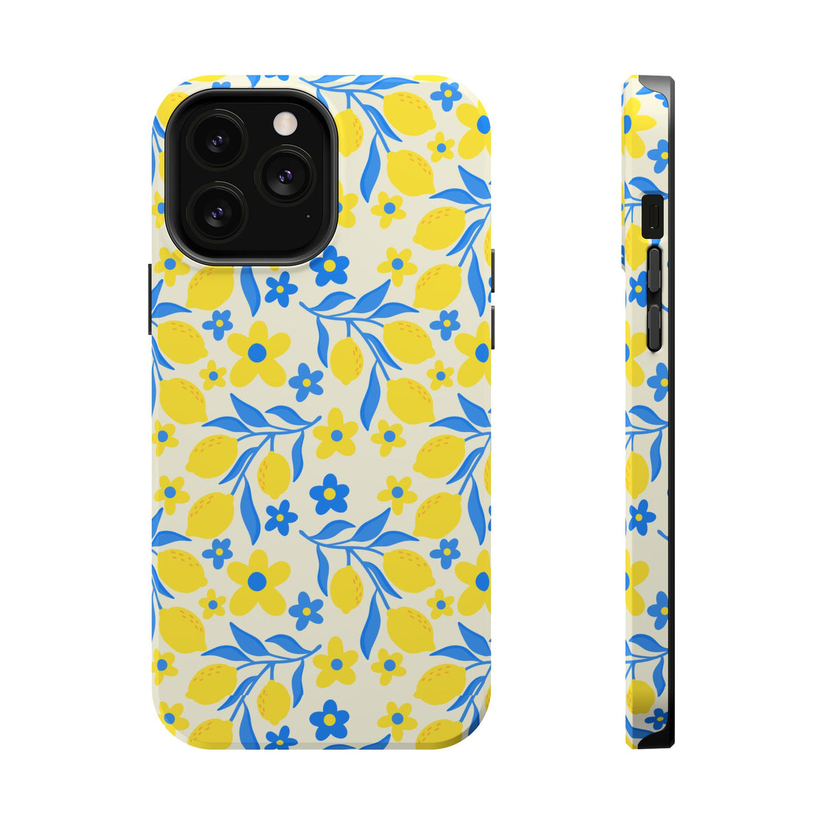 Amalfi Lemon MagSafe case for iPhone 13 Pro Max, glossy finish