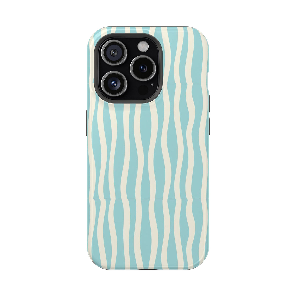 Aqua Wave protective phone case for iPhone 15 Pro, glossy finish