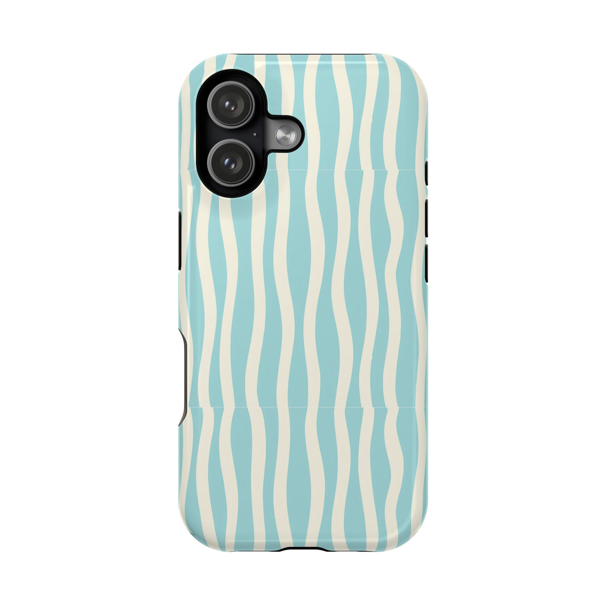 Aqua Wave protective phone case for iPhone 17, glossy finish